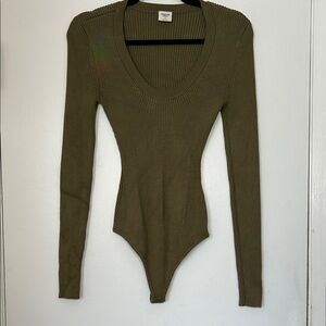 Abercrombie & Fitch Ribbed Bodysuit